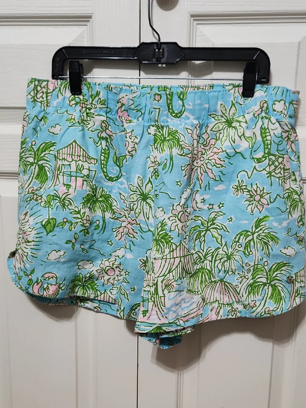 NWT Lilly Pulitzer Elodey Linen Short. Size XL - Picture 3 of 8